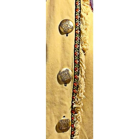 Vintage "Dont Mess with Texas" Ladies Embroidered Jacket - Picture 4 of 5